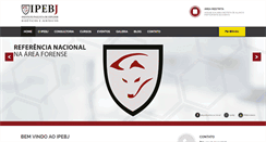 Desktop Screenshot of ipebj.com.br